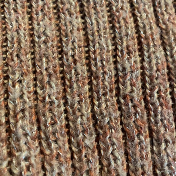 Dress Barn knit short sleeve sweater vest multi colors with a bit of shimmer - Picture 8 of 9